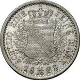 Reverse 1/6 Thaler 1828 S