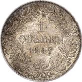 Reverse Gulden 1847