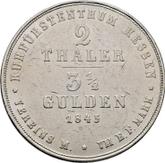 Reverse 2 Thaler 1845