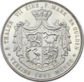 Reverse 2 Thaler 1841 A