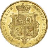 Reverse Half Sovereign 1842