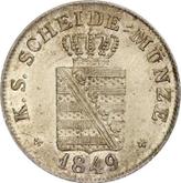 Obverse 2 Neu Groschen 1849 F