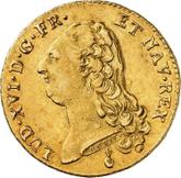 Obverse Double Louis d'Or 1789 AA