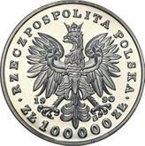 Obverse 100000 Zlotych 1990 200th Anniversary of the Death of Tadeusz Kosciuszko