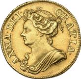 Obverse Guinea 1711 Third draped bust