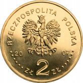 Obverse 2 Zlote 2007 MW UW 125th Anniversary of Karol Szymanowski's Birth