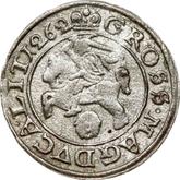 Reverse 1 Grosz 1262 (1626) Lithuania