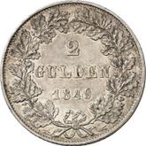 Reverse 2 Gulden 1849