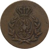 Obverse 3 Grosze 1817 A Grand Duchy of Posen
