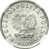 Obverse 5 Groszy 1949