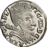 Obverse 3 Groszy (Trojak) 1603 Lithuania