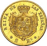 Reverse 2 Escudos 1868