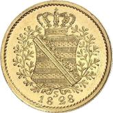 Reverse Ducat 1828 S