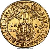 Reverse 2 Ducat 1664 HDL Torun