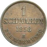 Reverse 1 Schwaren 1858 B