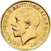 Obverse Half Sovereign 1912 BM