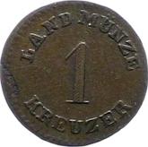 Reverse Kreuzer 1828
