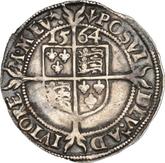 Reverse Threepence 1564 Third issues