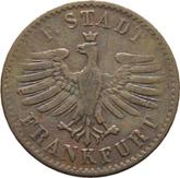 Obverse 1 Heller 1850