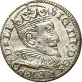 Obverse 3 Groszy (Trojak) 1596 Riga