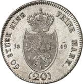 Reverse 20 Kreuzer 1809 L