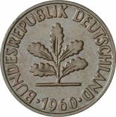 Reverse 2 Pfennig 1960 J