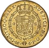 Reverse 4 Escudos 1810 JP