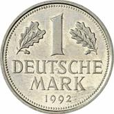 Obverse 1 Mark 1992 G