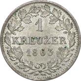 Reverse Kreuzer 1863