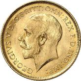 Obverse Half Sovereign 1916 S