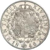 Reverse Thaler 1846 A