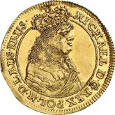 Obverse Ducat 1670 DL Danzig