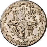 Reverse 8 Maravedís 1831