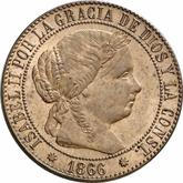 Obverse 1 Céntimo de escudo 1866