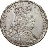 Obverse 1/2 Thaler 1754 EDC Crown