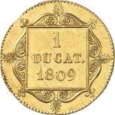 Reverse Ducat 1809