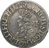 Obverse 2 Pence (Halfgroat) no date (1631-1632) First issue of Briot