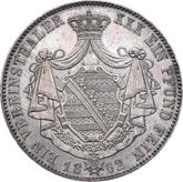 Reverse Thaler 1862 B