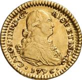 Obverse 1 Escudo 1796 So DA