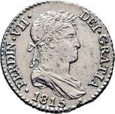 Obverse 1 Real 1815 M GJ