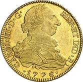 Obverse 8 Escudos 1776 M PJ