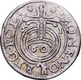 Obverse Pultorak 1661 Inscription "60"
