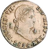 Obverse 4 Maravedís 1826