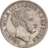 Obverse 1/6 Thaler 1823 D