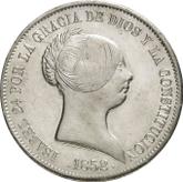 Obverse 20 Reales 1852