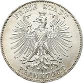 Obverse Thaler 1859 Schiller's birthday