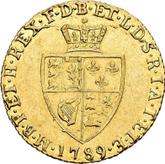 Reverse Half Guinea 1789 Spade