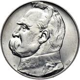 Reverse 10 Zlotych 1934 Jozef Pilsudski