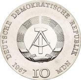 Reverse 10 Mark 1967 Kollwitz