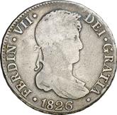 Obverse 4 Reales 1826 S JB
